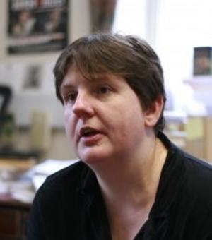Photo of Emma Smith speaking